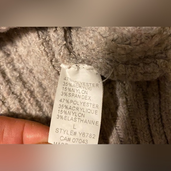 Dreamers By Debut High/low Sweater Large Womens Knit - Picture 6 of 7